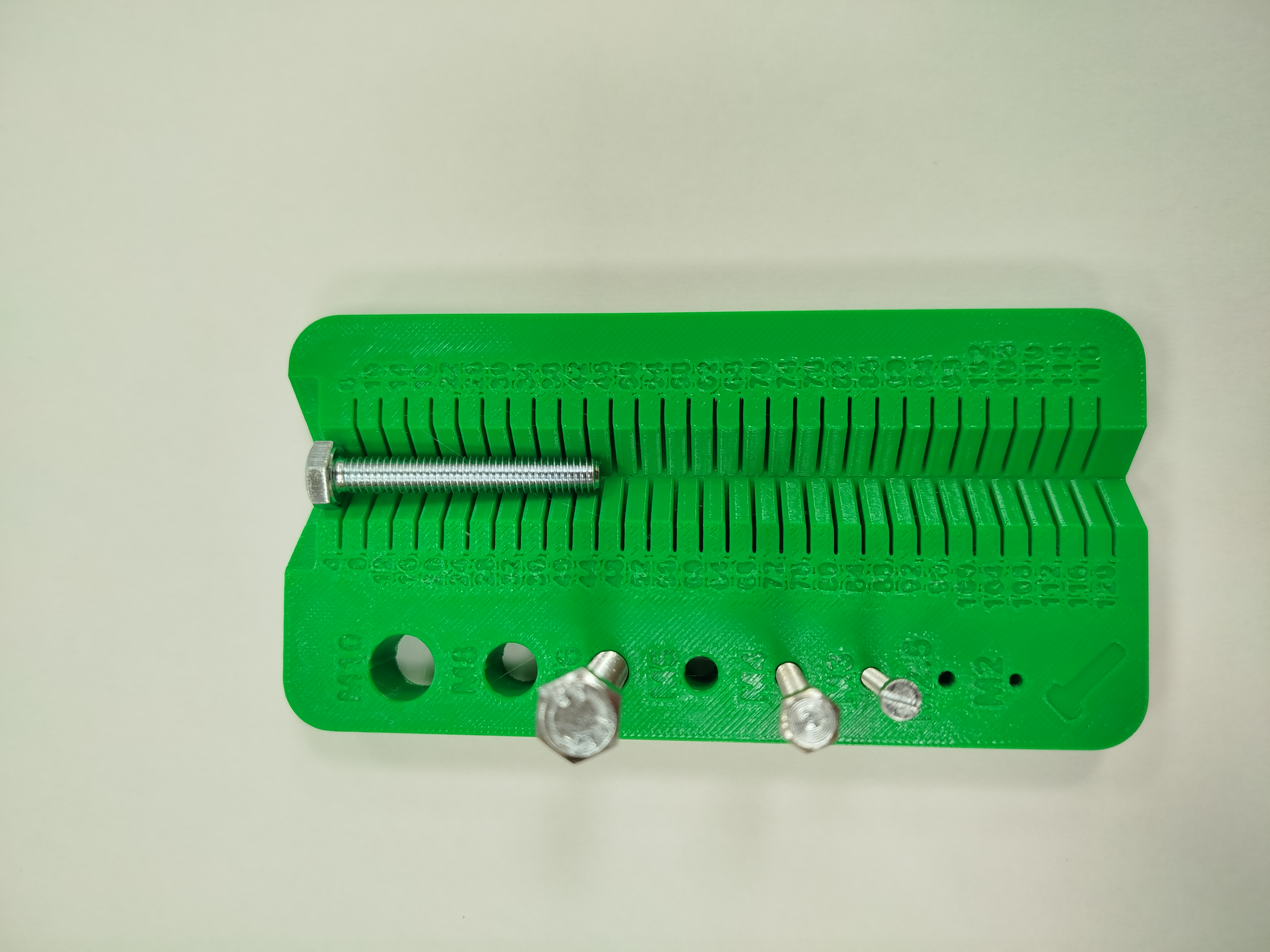 Screw measuring tool: M2-M10+L:4-120mm